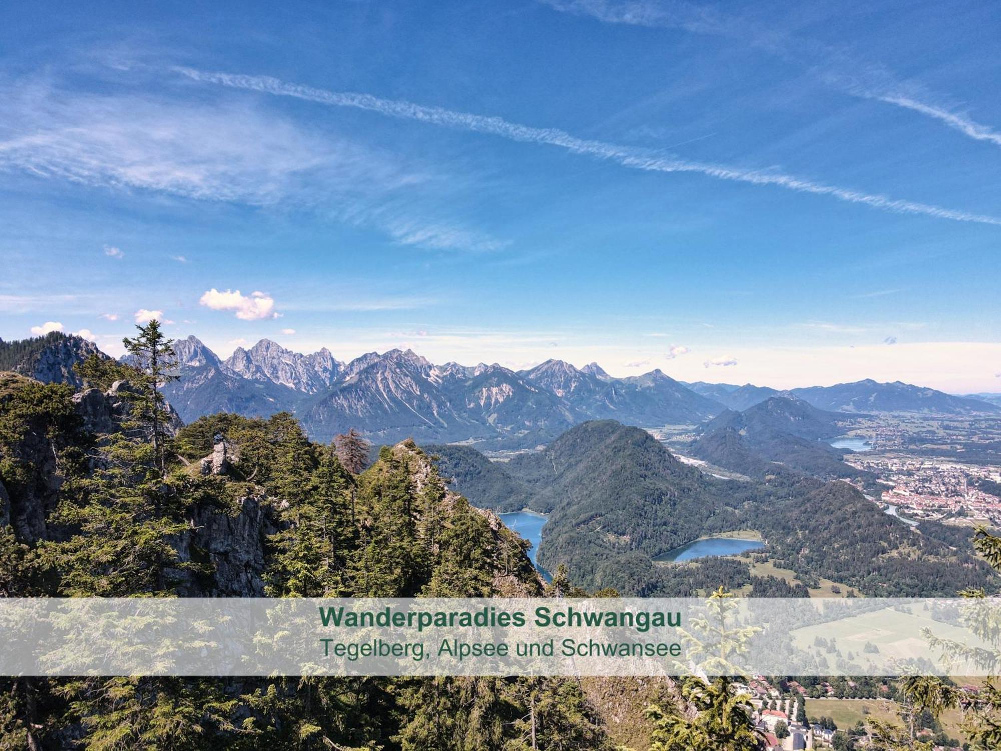 Chalet - Ferienwohnungen - Biohof Stoeger - Panoramasuedbalkon - Grandiose Aussicht Auf See, Berge Und Schloss Neuschwanstein Rieden Exteriör bild