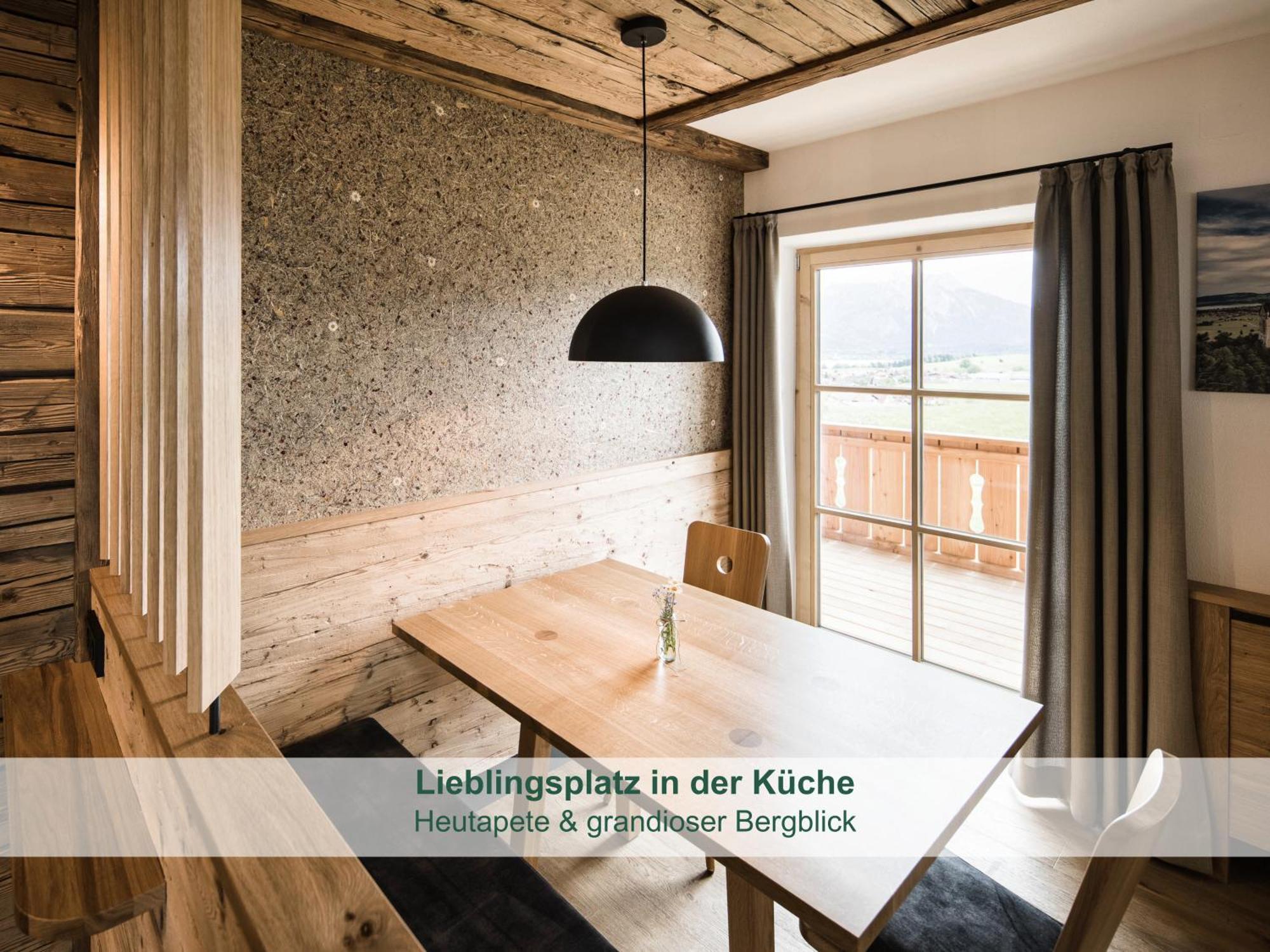 Chalet - Ferienwohnungen - Biohof Stoeger - Panoramasuedbalkon - Grandiose Aussicht Auf See, Berge Und Schloss Neuschwanstein Rieden Exteriör bild